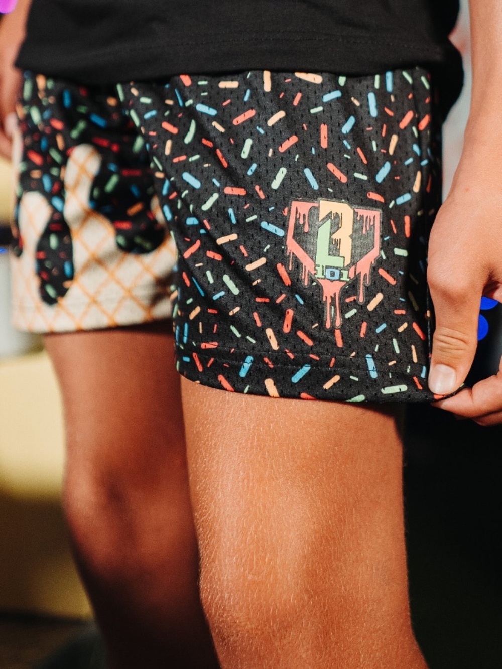 Ice Cream Youth Shorts-Midnight Sundae